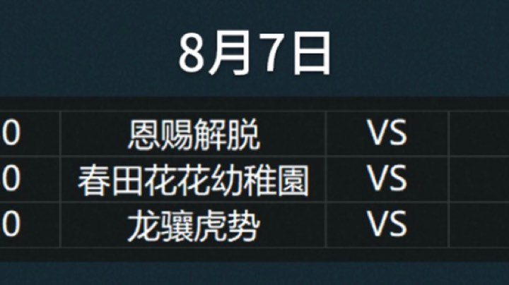 S11家族赛