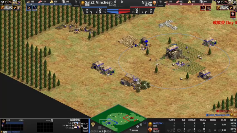 【2022-08-07 00点场】帝国时代猜火车Yo：白金联赛止步8强