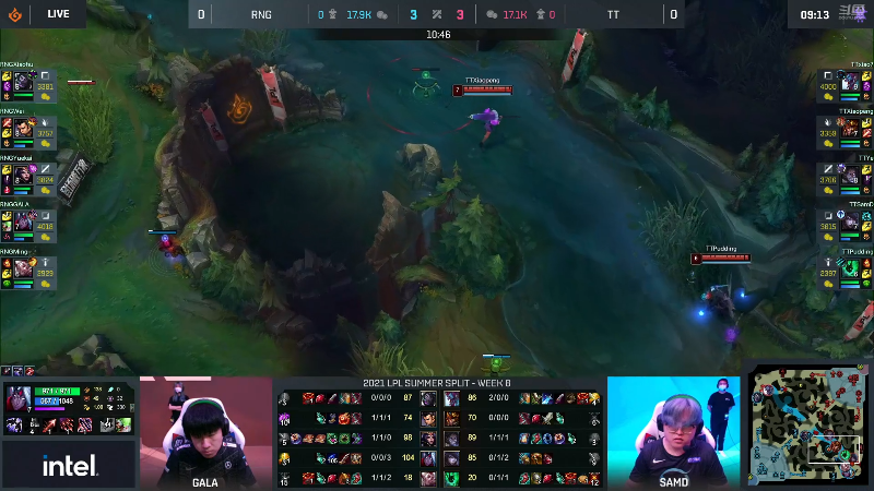 【英雄联盟】英雄联盟赛事的精彩时刻 20220808 00点场