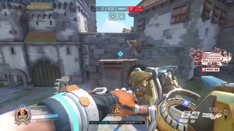 【2022-08-08 15点场】训练把场机器人：机器人：一个玩重装坦克的主播！