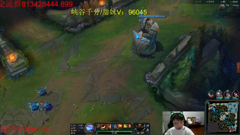 【2022-08-08 15点场】一家之猪ovo：峡谷能上分吗