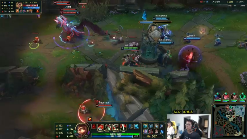 【2022-08-09 16点场】余小C真的很强：余小C：杀神归位，冲击大师！