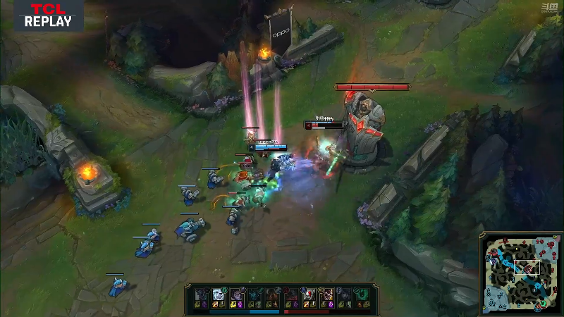 【英雄联盟】英雄联盟赛事的精彩时刻 20220809 17点场