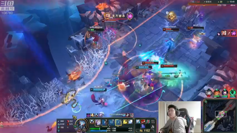 【2022-08-09 04点场】兮饭锐雯：大乱斗小袜子带着他的卡B网来啦