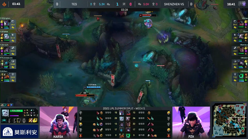 【英雄联盟】英雄联盟赛事的精彩时刻 20220809 17点场