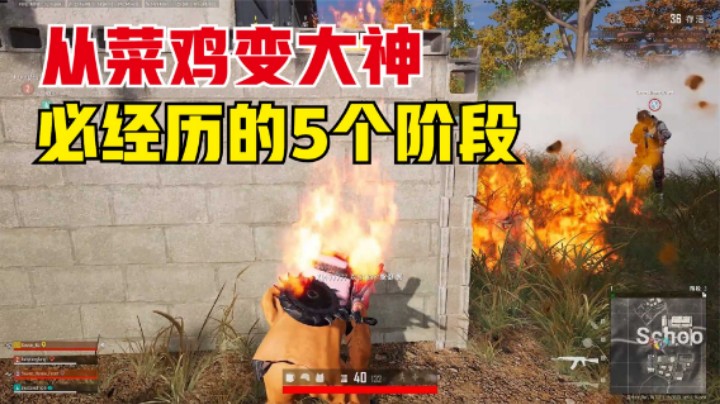 吃鸡：从青铜菜鸟到钻石大神，40岁中年大叔都经历了什么？
