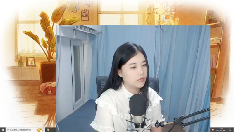 【2022-08-08 22点场】夹克兔：快进来，有空调，有西瓜