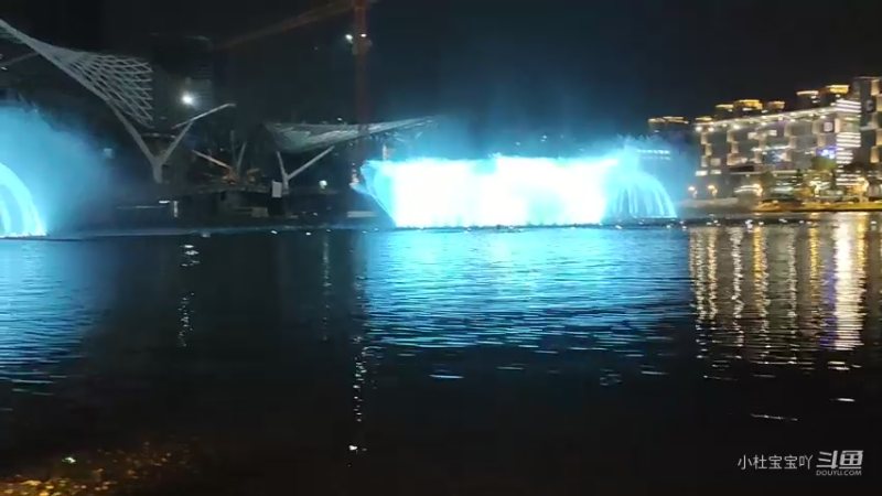 珠海华发商都  音乐喷泉3