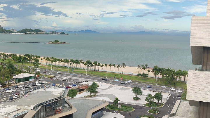 海边美景，登高望远