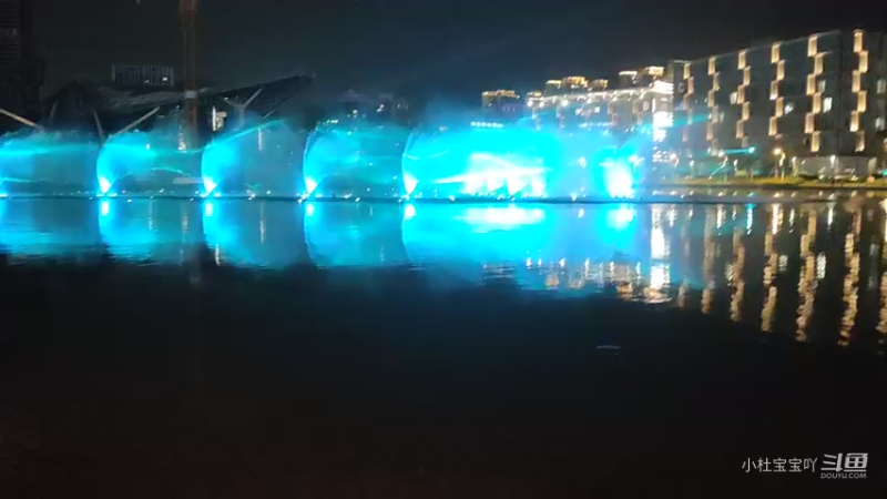 珠海华发商都  音乐喷泉