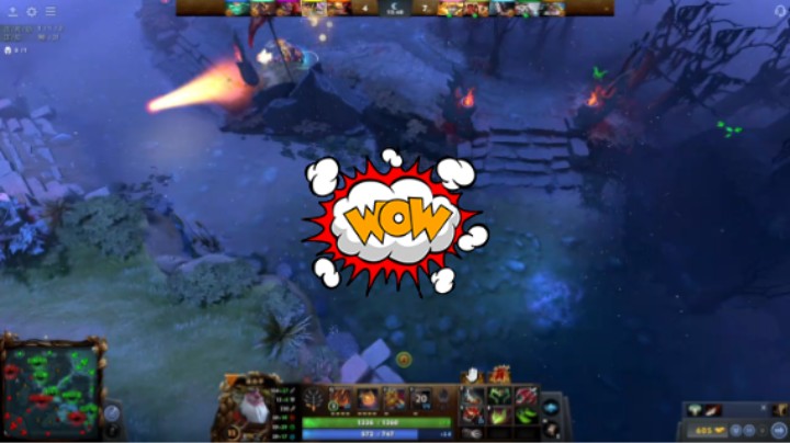 惨兮兮dota2中单火枪狙击手败北时刻，45没存在感啊，眼也不反