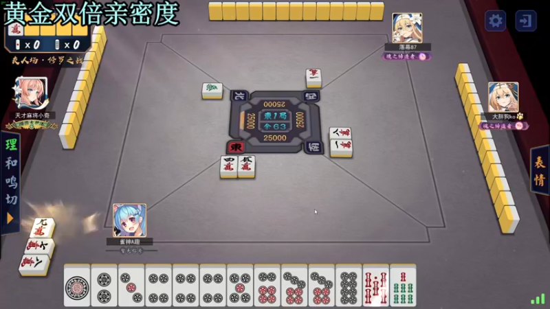 【2022-08-14 00点场】A趣趣趣趣：今日黄金双倍亲密度