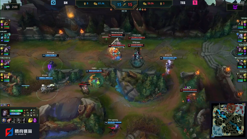 【英雄联盟】英雄联盟赛事的精彩时刻 20220814 00点场