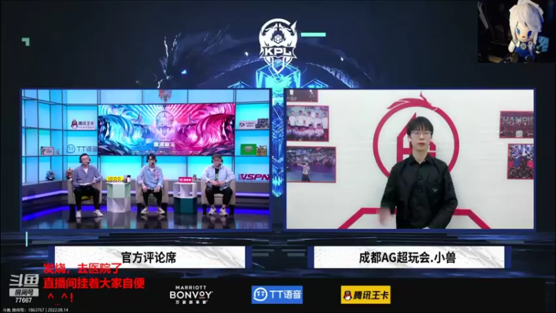 【2022-08-14 19点场】北笙：陪大家看常规赛最后一日