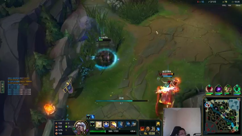 【2022-08-16 12点场】店长盖伦：直播 国服最细盖伦