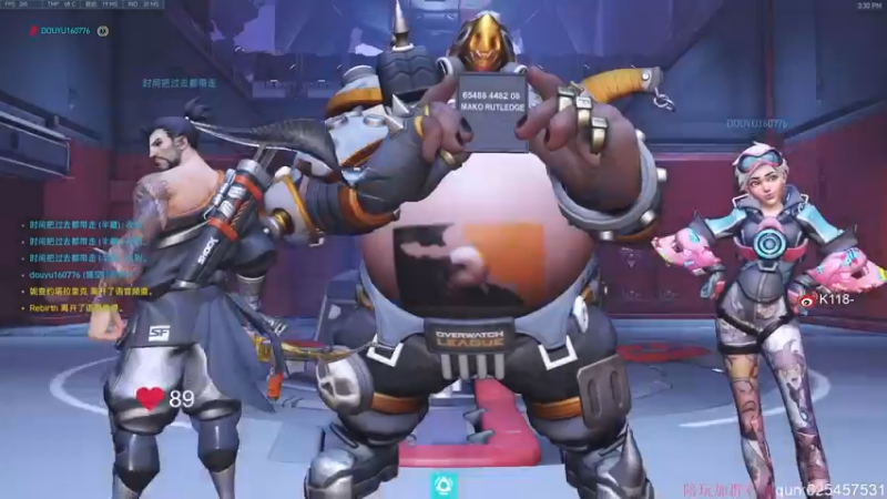 【2022-08-13 15点场】K118吗：周六の守望先锋 你懂我意思吗