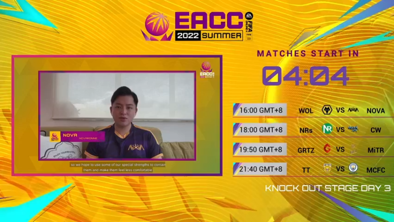 【2022-08-17 15点场】FIFAOnline4官方直播间：【EA冠军杯夏季赛】NRs vs CW