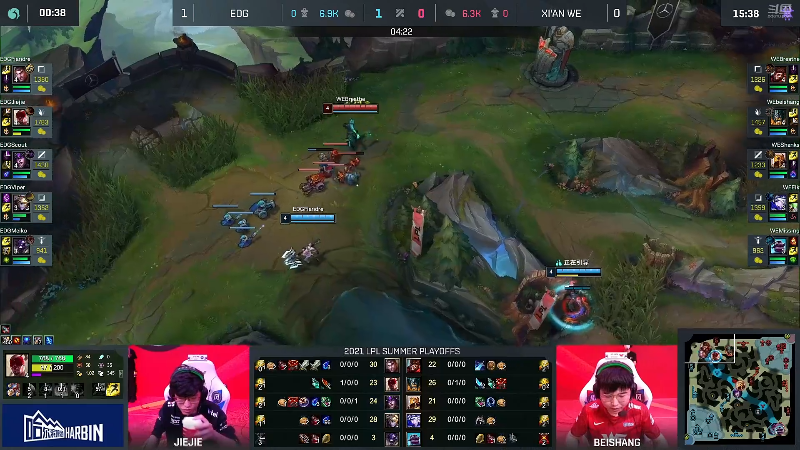 【英雄联盟】英雄联盟赛事的精彩时刻 20220818 09点场