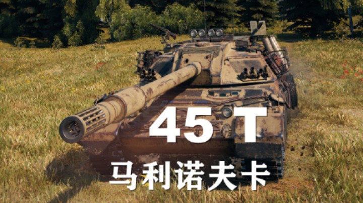 【坦克世界】45T:问题多多颜值镇库