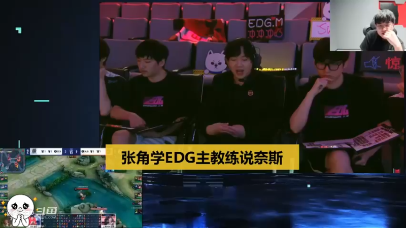 【KPL季后赛】张角学EDG主主教练说奈斯，观众朋友们不要被表面现象欺骗了