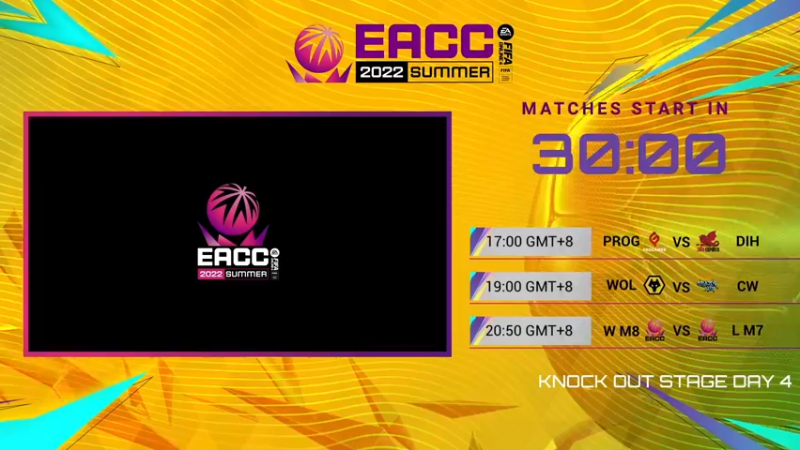 【2022-08-19 16点场】FIFAOnline4官方直播间：【EA冠军杯】PROG vs DIH