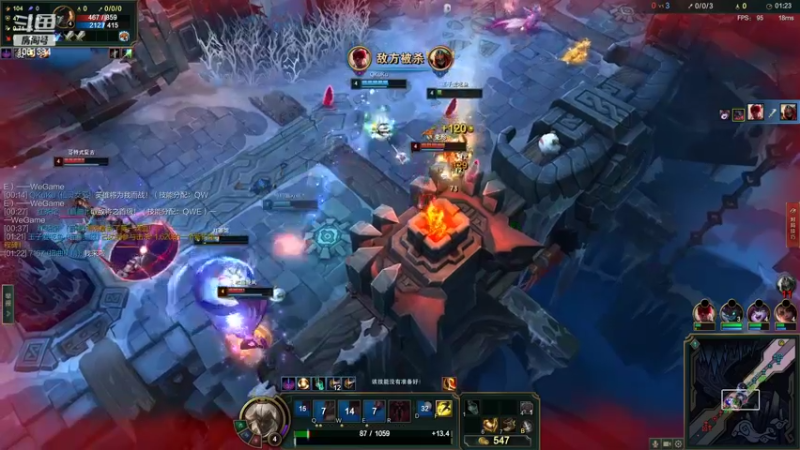 【2022-08-19 01点场】一只吃鱼妹：诺克萨斯大乱斗别站后面上去扛