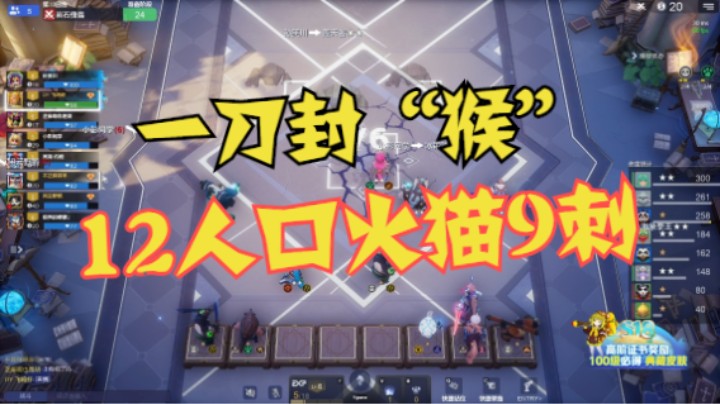 12人口火猫9刺——一刀封“猴”