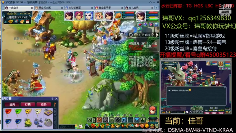 【2022-08-19 14点场】玮哥爱梦幻：水云归五门冲-送攻略