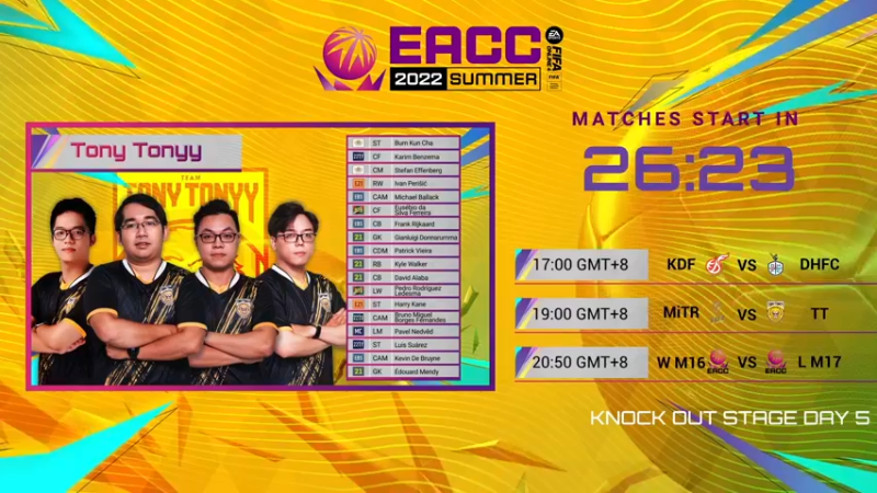 【2022-08-20 16点场】FIFAOnline4官方直播间：【EA冠军杯】KDF vs DHFC