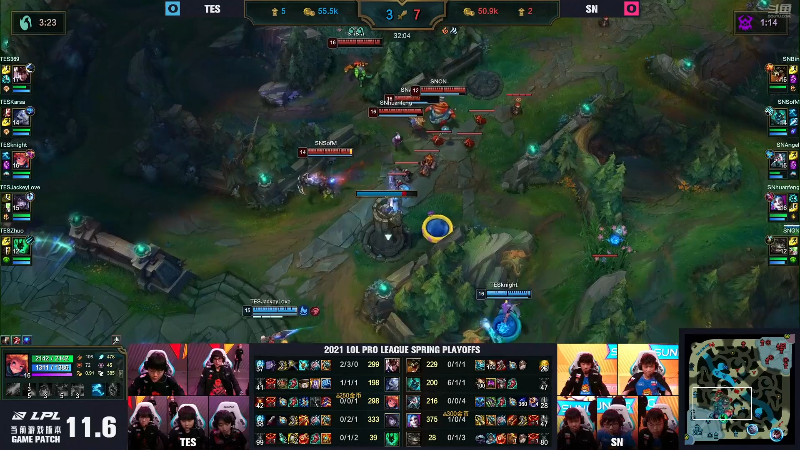 【英雄联盟】英雄联盟赛事的精彩时刻 20220821 00点场