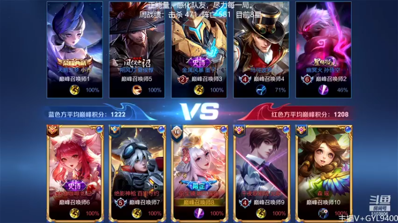 【2022-08-21 12点场】Fly高一刀：高一刀：5路精通打法