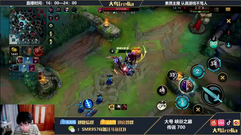 【2022-08-18 20点场】大鸟Irelia：最强刀妹：打野思路操作教学把把C