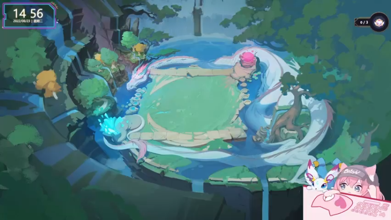 【2022-08-23 14点场】宝贝薇阿：薇薇：宗师上王者 (今天是技术主播)