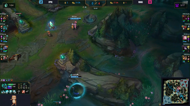 【英雄联盟】英雄联盟赛事的精彩时刻 20220824 00点场