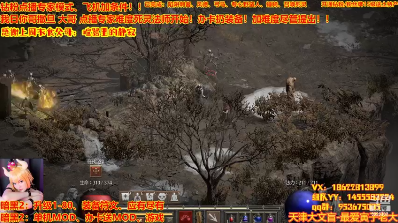 【2022-08-24 21点场】天津大文盲：暗黑专家难度