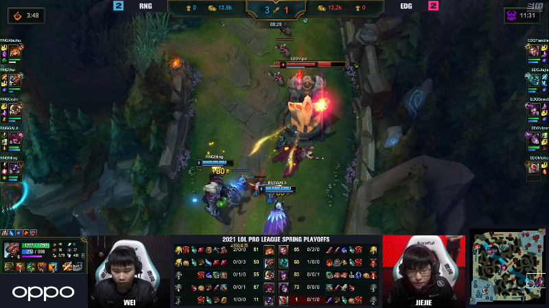 【英雄联盟】英雄联盟赛事的精彩时刻 20220826 15点场