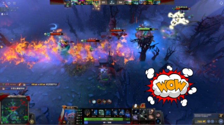 美滋滋dota2潮汐猎人躺赢时刻