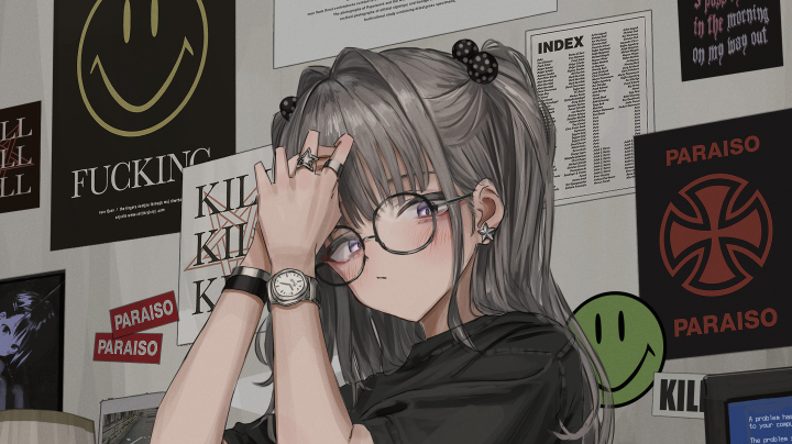 今晚感觉有点high～～～