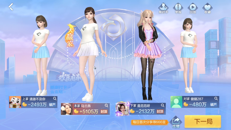 【欢乐麻将】靓旭的精彩时刻 20220828 06点场