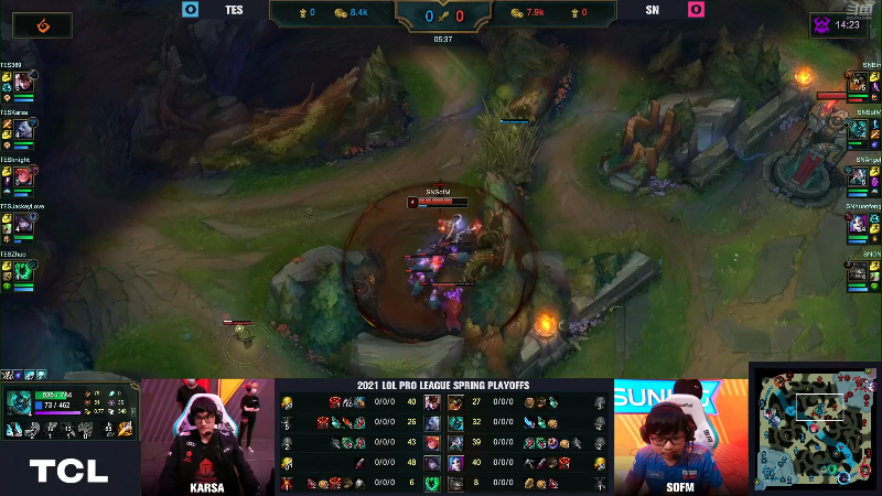 【英雄联盟】英雄联盟赛事的精彩时刻 20220828 00点场