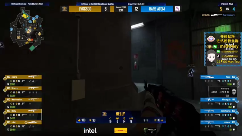 【2022-08-28 23点场】CSGO馒头：先看IEM预选晚上BLAST