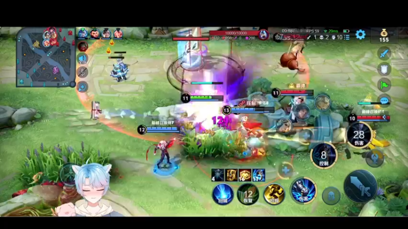 【2022-08-28 21点场】BLUE呀丶：来了 第一次直播有点紧张~