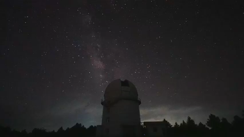 【2022-08-22 21点场】在线天文：丽江天文观测站的星空