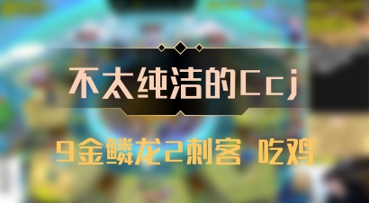 【不太纯洁的Ccj】9金鳞龙2刺客 吃鸡