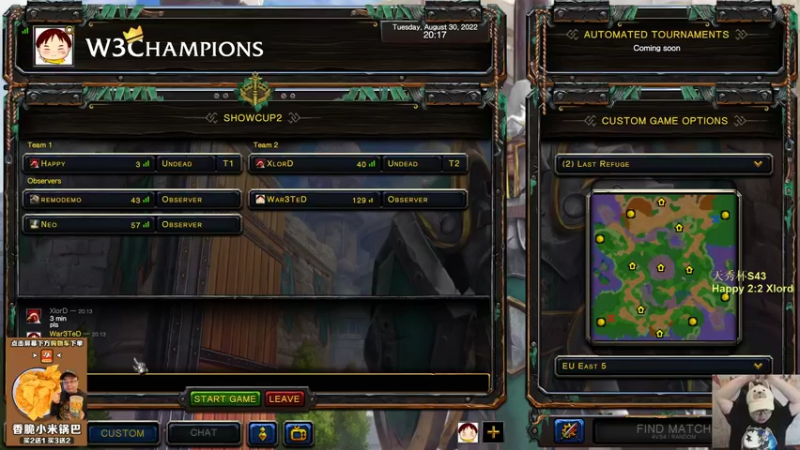 【TED出品】天秀杯S43 Happy vs Xlord 下 做梦都要气死