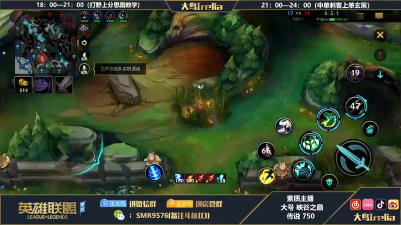 【2022-08-31 21点场】大鸟Irelia：对线专场：中单刺客上单玄策