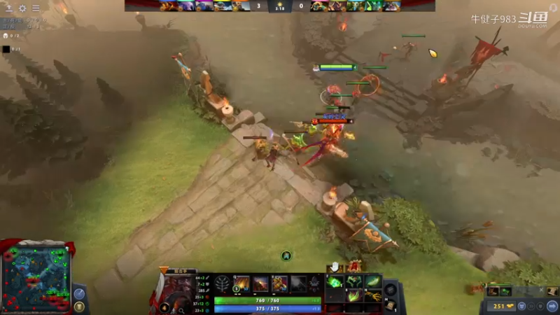 美滋滋dota2稳稳的火枪狙击手翻盘局