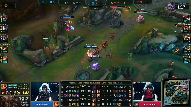 【英雄联盟】英雄联盟赛事的精彩时刻 20220901 10点场