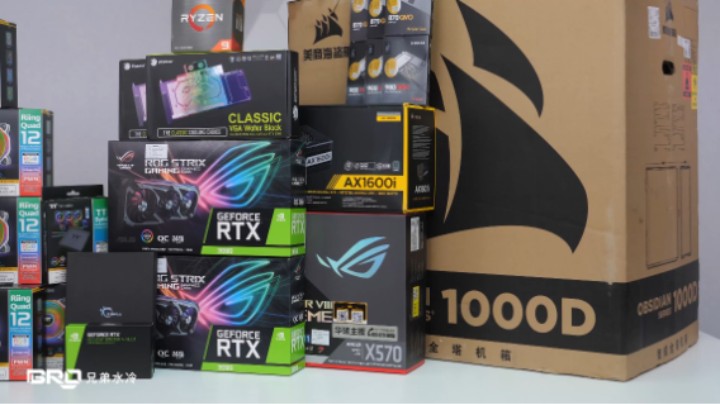 BRO私人定制出品-海盗船1000D超级全塔分体水冷安装分享
