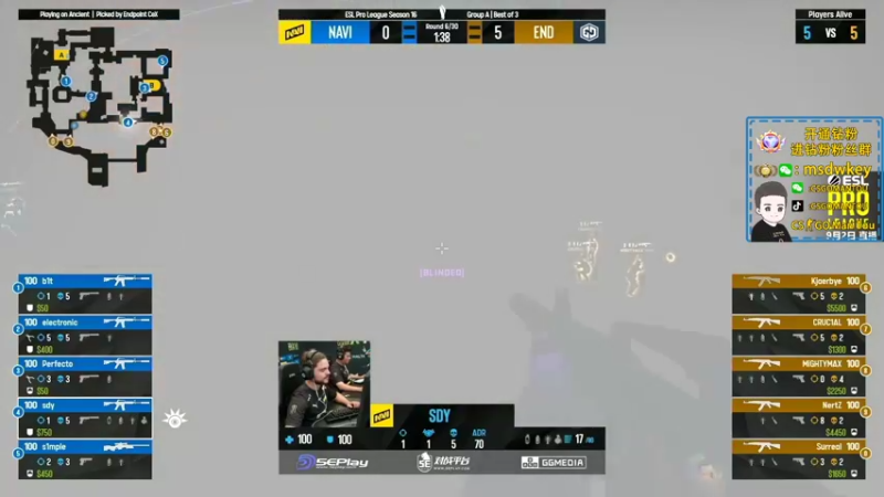 【2022-09-02 18点场】CSGO馒头：今天玩游戏咯